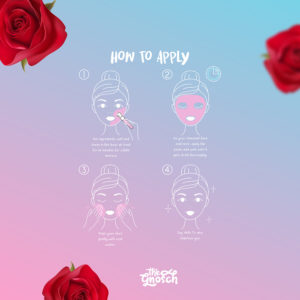 How To Use Pinky Blush Moroccan Rose Face Pack ?